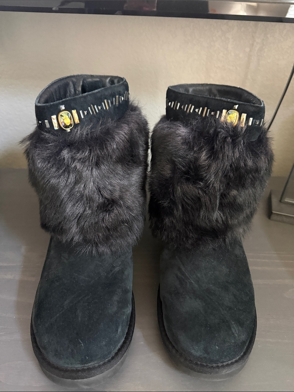 Women’s Ugg Fur Boots size 8
